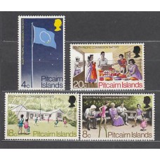 Pitcairn - Correo Yvert 122/5 ** Mnh