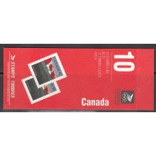 Canada - Correo 1991 Yvert 1222a Carnet ** Mnh Bandera