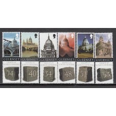 Guernsey - Correo 2008 Yvert 1223/28 ** Mnh Catedral de San Paul