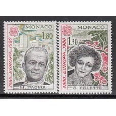 Monaco - Correo 1980 Yvert 1224/5 ** Mnh   Europa