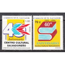 Salvador - Correo 1995 Yvert 1224/5 ** Mnh
