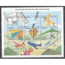 Angola Correo Yvert 1225/33 ** Mnh   Aviones