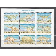 Angola Correo Yvert 1234/42 ** Mnh   Fauna prehistorica