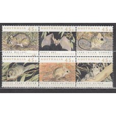 Australia - Correo 1992 Yvert 1236/41 ** Mnh Fauna