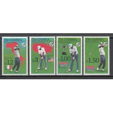 Gambia - Correo 1992 Yvert 1238/41 ** Mnh  Deportes golf