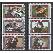 Man - Correo 2005 Yvert 1240/5 ** Mnh Deportes motociclismo