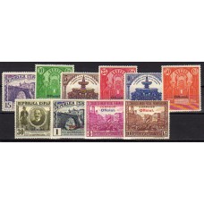 España II República 1931 Edifil 620/9 * Mh