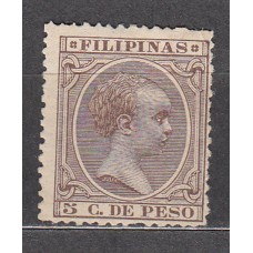 Filipinas Sueltos 1886 Edifil 124 usado
