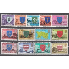 Jersey - Correo 1976 Yvert 125/37 ** Mnh Escudos