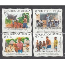 Liberia - Correo 1994 Yvert 1257/60 ** Mnh