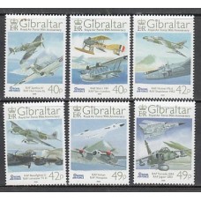 Gibraltar - Correo 2008 Yvert 1267/72 ** Mnh  Aviones