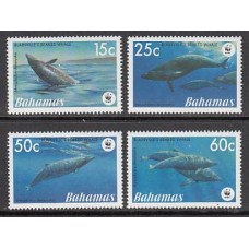 Bahamas - Correo 2007 Yvert 1268/71 ** Mnh Fauna cetáceos