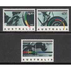 Australia - Correo 1992 Yvert 1269/71 ** Mnh Deportes. Olimpiadas