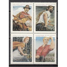 Canada - Correo 1992 Yvert 1269/74 ** Mh