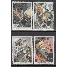 Gran Bretaña - Correo 1987 Yvert 1270/3 ** Mnh Ambulancias