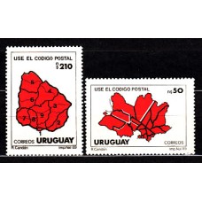 Uruguay - Correo 1989 Yvert 1274/5 ** Mnh