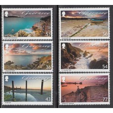 Guernsey - Correo 2009 Yvert 1276/81 ** Mnh Paisajes