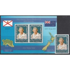 Jersey - Correo 2006 Yvert 1279+H.69 ** Mnh Isabel II