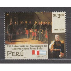 Peru - Correo 2001 Yvert 1279 ** Mnh Personaje