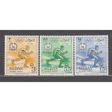 Sudan - Correo Yvert 128/30 ** Mnh  Olimpiadas de Roma