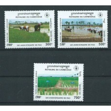 Camboya - Correo Yvert 1281/3 ** Mnh