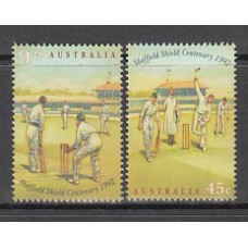 Australia - Correo 1992 Yvert 1282/83 ** Mnh Deportes. Criquet