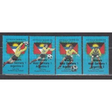 Antigua Correo Yvert 1289/92 ** Mnh Deportes fútbol