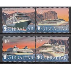 Gibraltar - Correo 2008 Yvert 1289/92 ** Mnh Cruceros