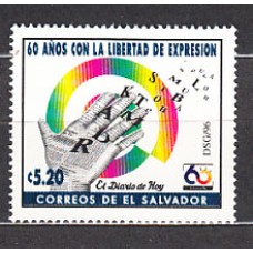 Salvador - Correo 1996 Yvert 1289 ** Mnh