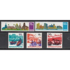 Singapur - Correo Yvert 129/33 ** Mnh