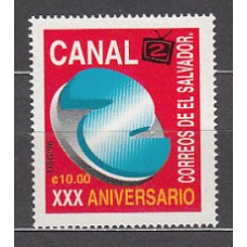 Salvador - Correo 1996 Yvert 1290 ** Mnh  Televisión