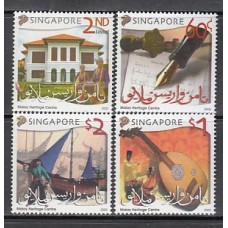 Singapur - Correo Yvert 1296/9 ** Mnh  Patrimonio cultural