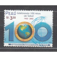 Peru - Correo 2002 Yvert 1298 ** Mnh Medicina