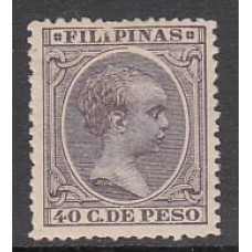 Filipinas Sueltos 1896 Edifil 129 * Mh