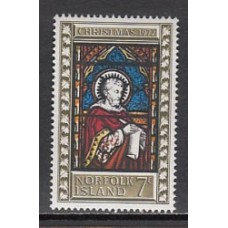 Norfolk - Correo Yvert 129 ** Mnh Navidad