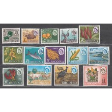 Rodesia del Sur - Correo Yvert 130/43 ** Mnh   Flora. Fauna