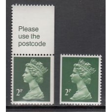 Gran Bretaña - Correo 1988 Yvert 1301a/1b ** Mnh Isabel II