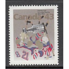 Canada - Correo 1993 Yvert 1304 ** Mnh Deportes. Hockey