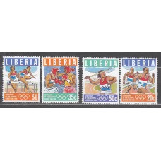 Liberia - Correo 1996 Yvert 1306/9 ** Mnh  Deportes