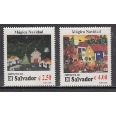 Salvador - Correo 1996 Yvert 1308/9 ** Mnh  Navidad