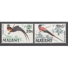 Malawi - Correo Yvert 132/3 ** Mnh  Fauna aves