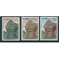 Camboya - Correo Yvert 132/4 ** Mnh