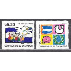 Salvador - Correo 1997 Yvert 1322/3 ** Mnh