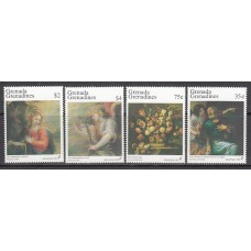 Grenada-Grenadines - Correo Yvert 1322/5 ** Mnh Pinturas