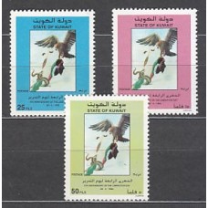 Kuwait - Correo 1995 Yvert 1327/9 ** Mnh  Liberación