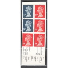 Gran Bretaña - Correo 1988 Yvert 1328b Carnet ** Mnh Isabel II