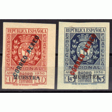 España II República 1936 Edifil 729M/30M ** Mnh