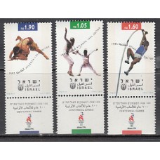 Israel - Correo 1996 Yvert 1332/4 ** Mnh Olimpiadas de Atlanta