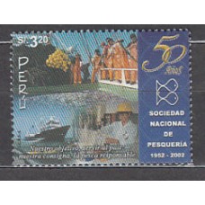 Peru - Correo 2002 Yvert 1334 ** Mnh Barco