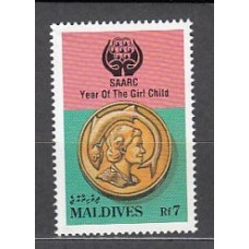 Maldives - Correo Yvert 1337 ** Mnh